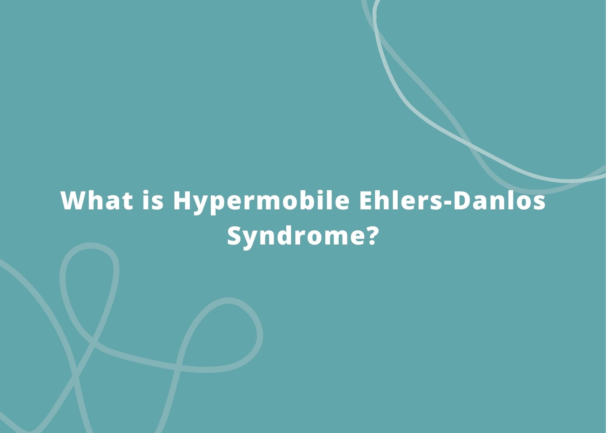 hypermobile ehlers danlos syndrome